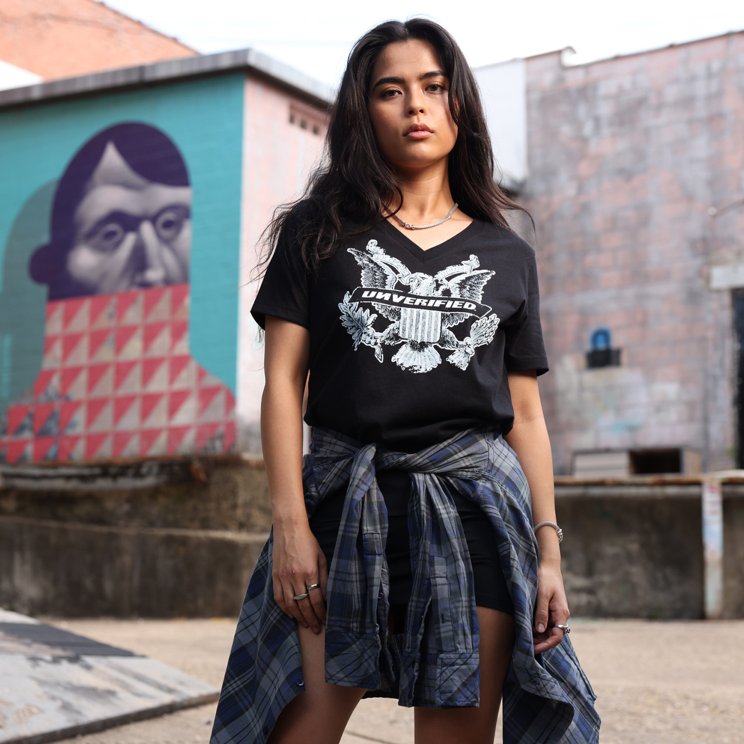 Unverified Screaming Eagle Ladies Tee