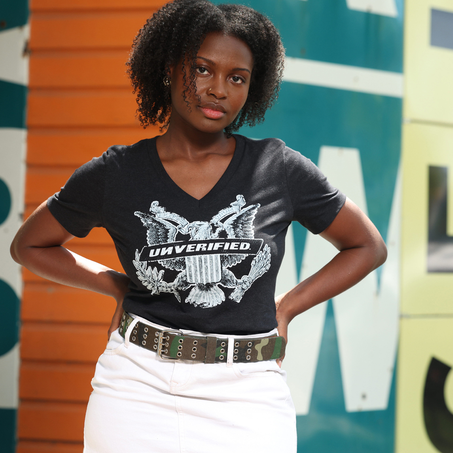 Unverified Screaming Eagle Ladies Tee