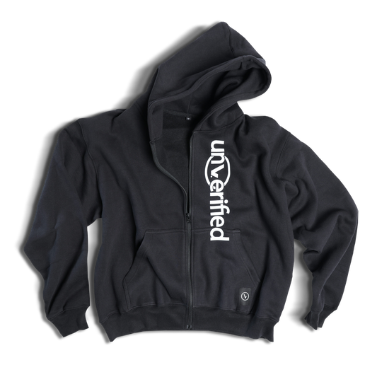 Unverified Vertical Zipper Hoodie