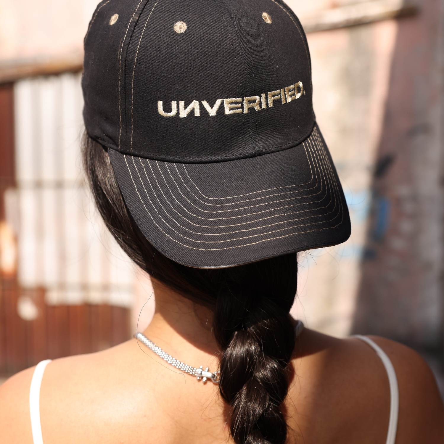 Unverified Wordmark Contoured Cap