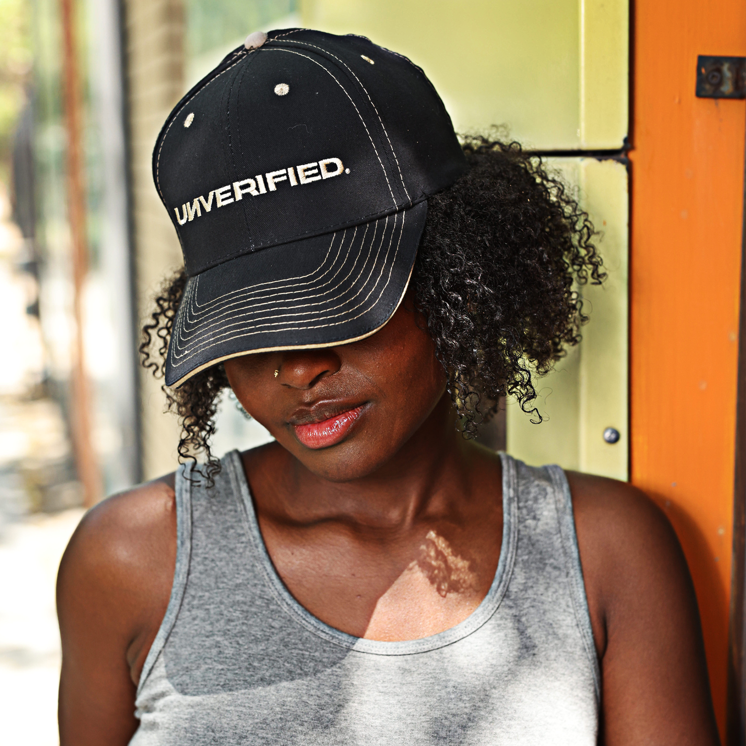 Unverified Wordmark Contoured Cap