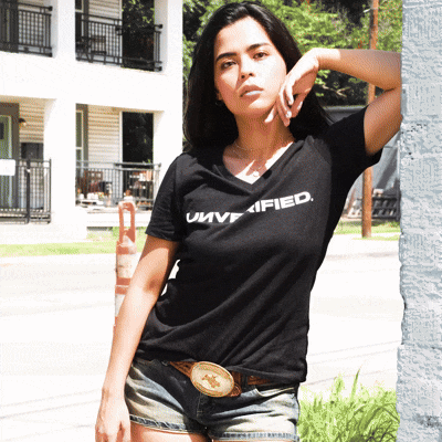 Unverified Wordmark Ladies Tee